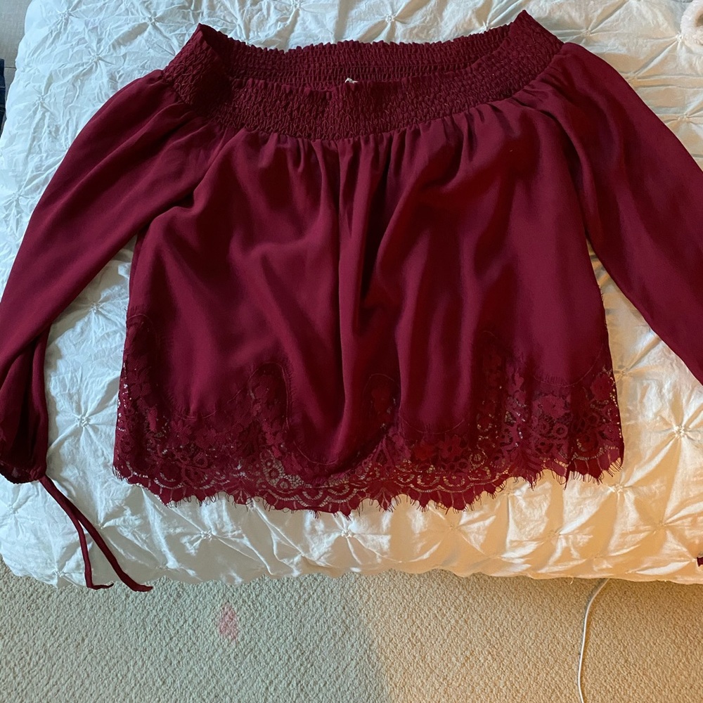 Abercrombie and Fitch long sleeve blouse